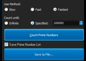 Prime Number Counter