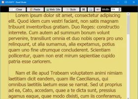Vovsoft Read Mode