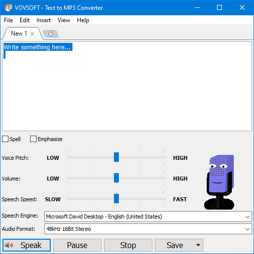 Text to MP3 Converter