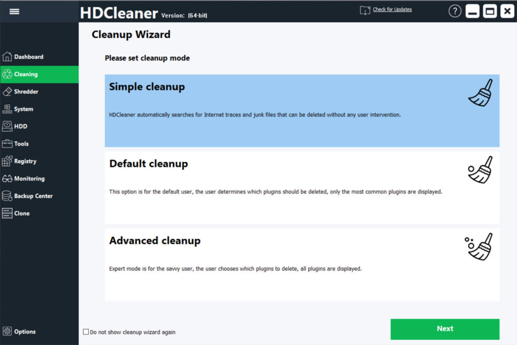 HDCleaner