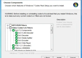 Windows 7 Codec Pack